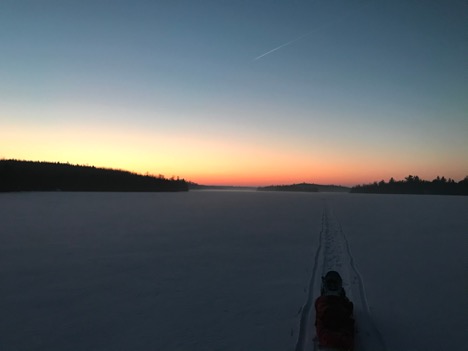 leave only footprints from Boundary Waters Catalog Adventures